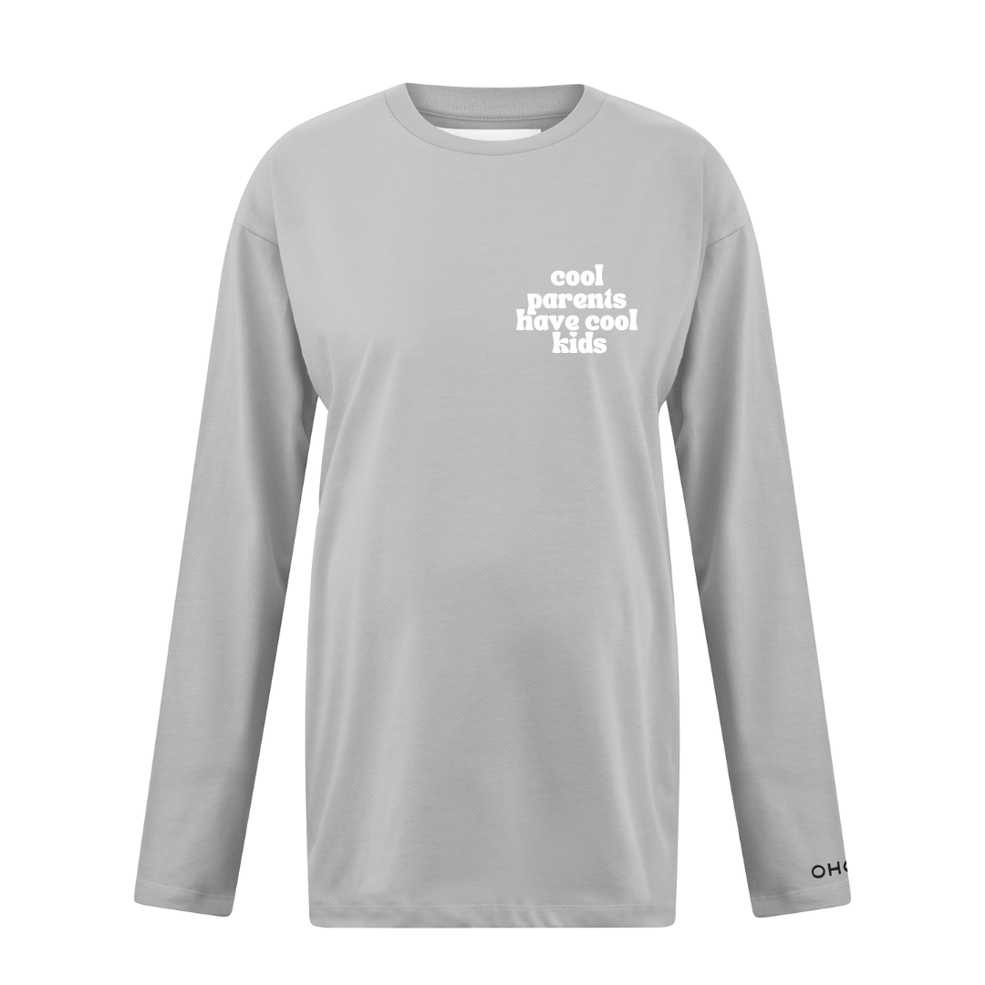 Longsleeve 'cool parents have cool kids'