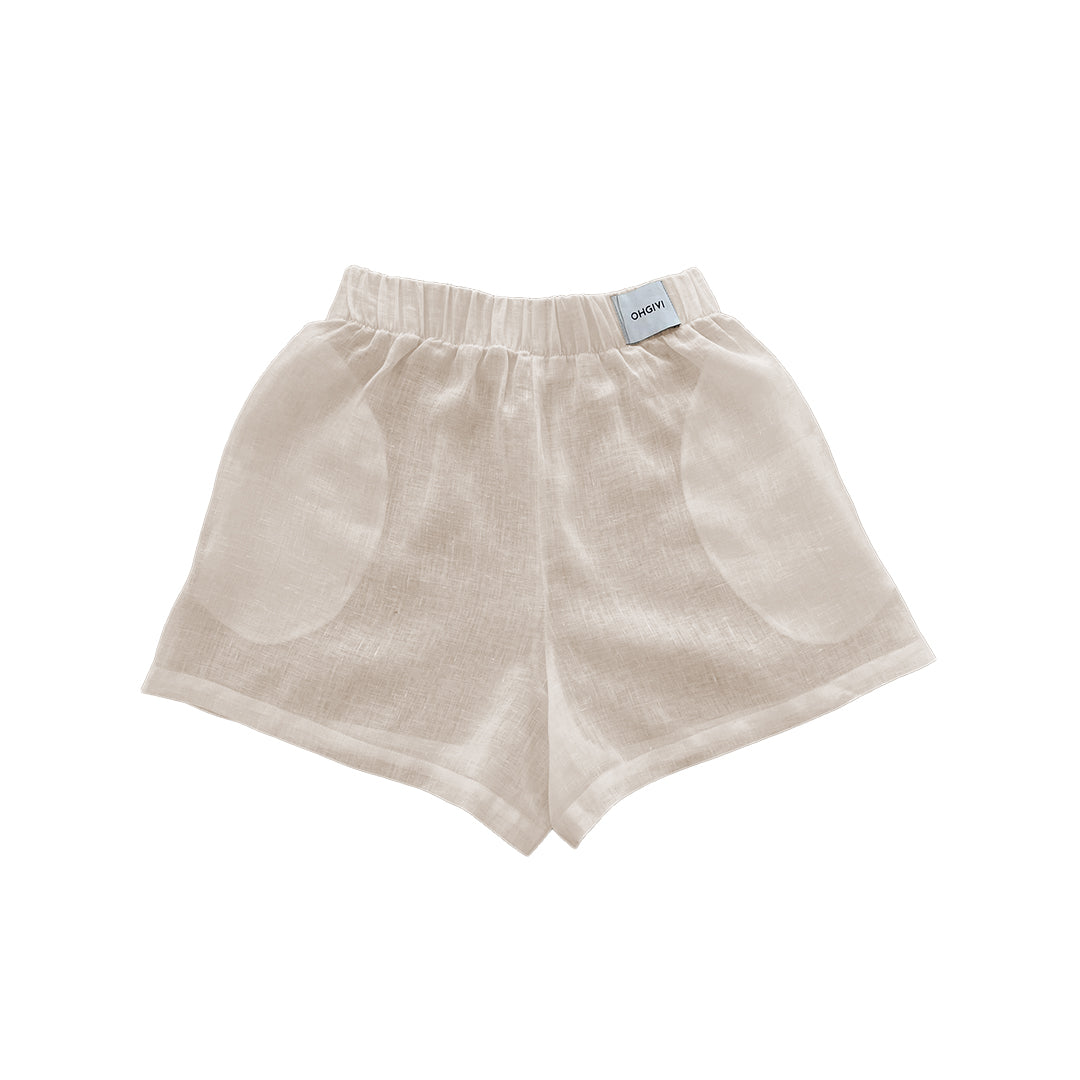 Linen shorts