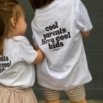 Load image into Gallery viewer, Kids T-Shirt - cool parents have cool kids (green)
