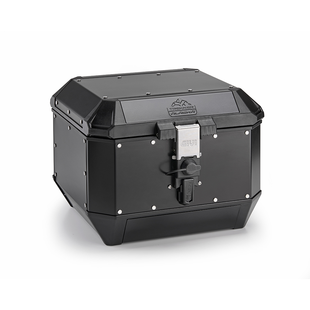 Givi - ALASKA aluminium top-case - ALA44B TREKKER ALASKA Black Line