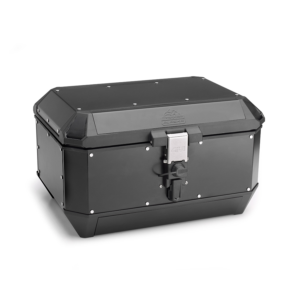 Givi - ALASKA aluminium top-case - ALA56B TREKKER ALASKA Black Line