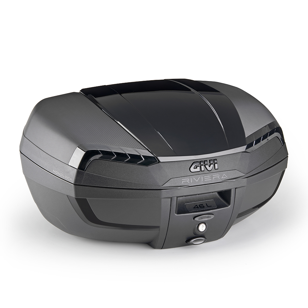 Givi - Large size plastic top-cases +40 ltr - E46 RIVIERA BLACK EDITION