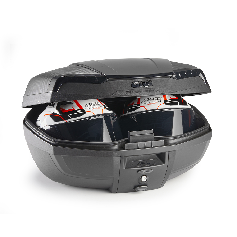 Givi - Large size plastic top-cases +40 ltr - E46 RIVIERA BLACK EDITION