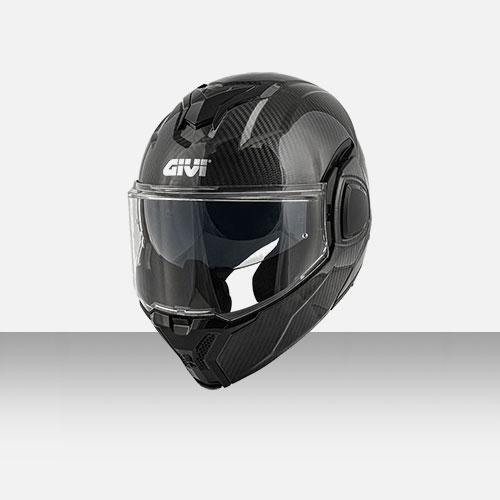 Flip-back helmets