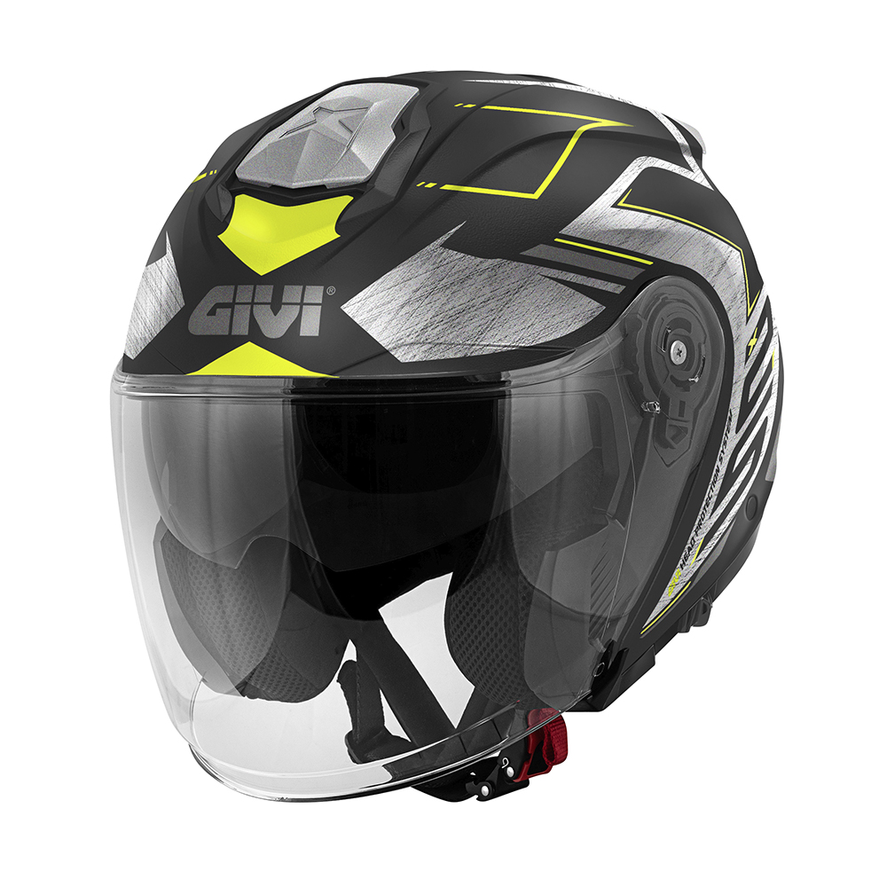 Givi - TCBY Matt black / titanium / yellow