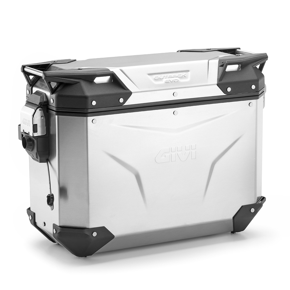 Givi - Outback squared aluminium side-cases - OBKEV37A TREKKER OUTBACK EVO SMART 37