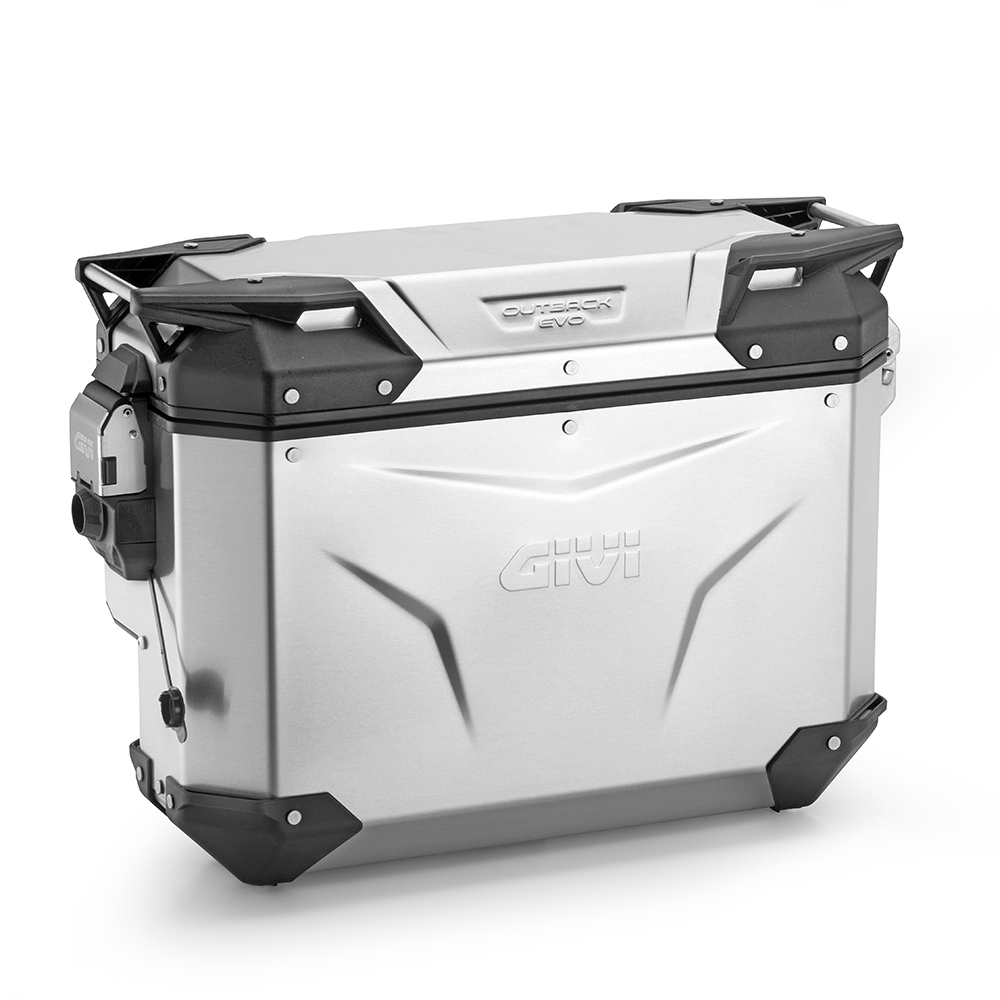 Givi - Outback squared aluminium side-cases - OBKEVS33A TREKKER OUTBACK EVO SMART 33