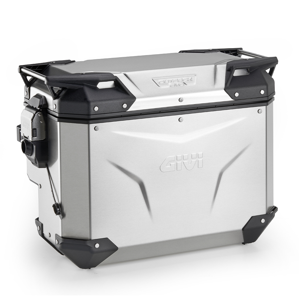 Givi - Outback squared aluminium side-cases - OBKEVS40A TREKKER OUTBACK EVO SMART 40