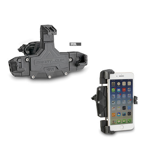 Givi - GPS Smartphone holder with fitting kit - S920L Smart Clip