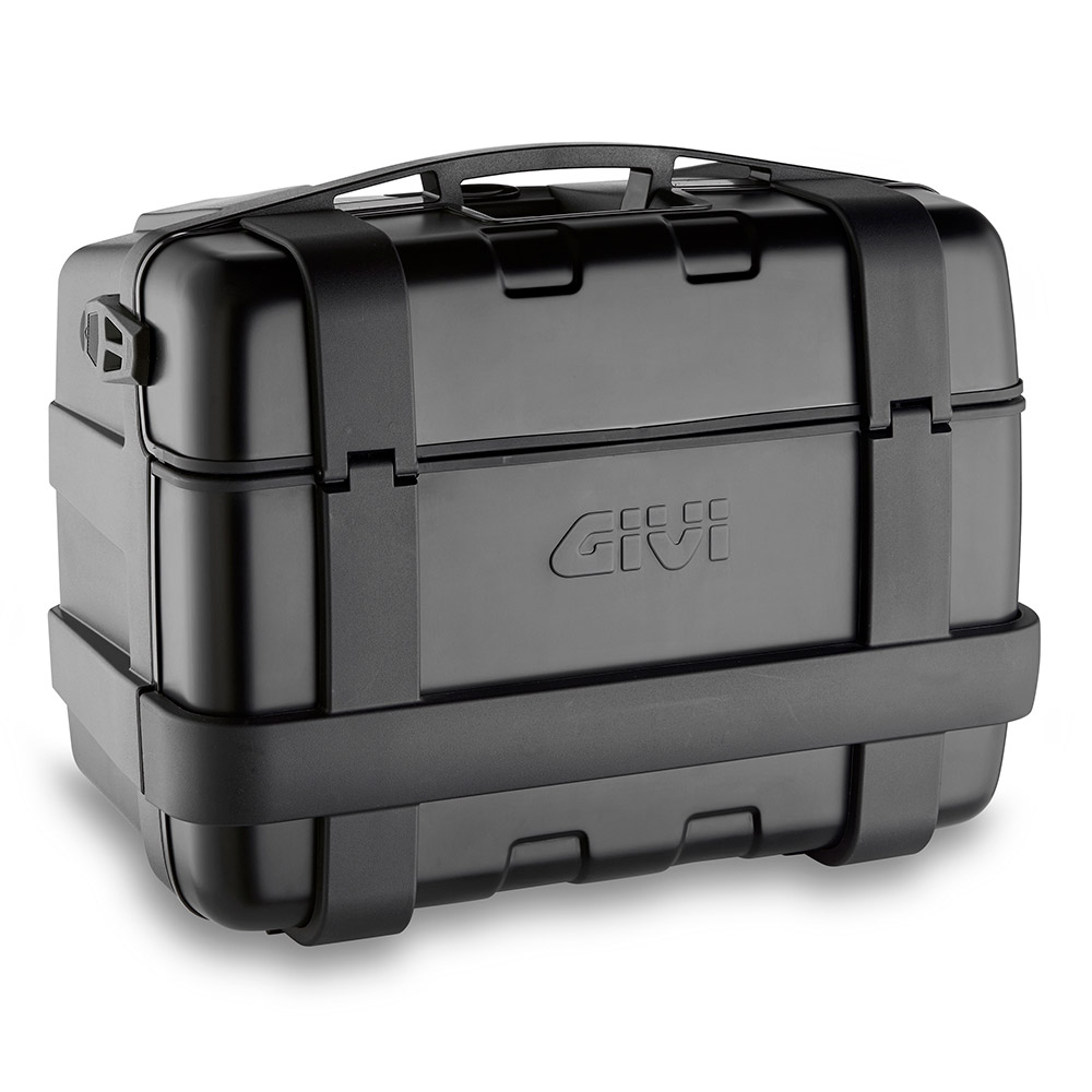 Givi - Plastic side cases with special finishes - TRK46B TREKKER Black Line